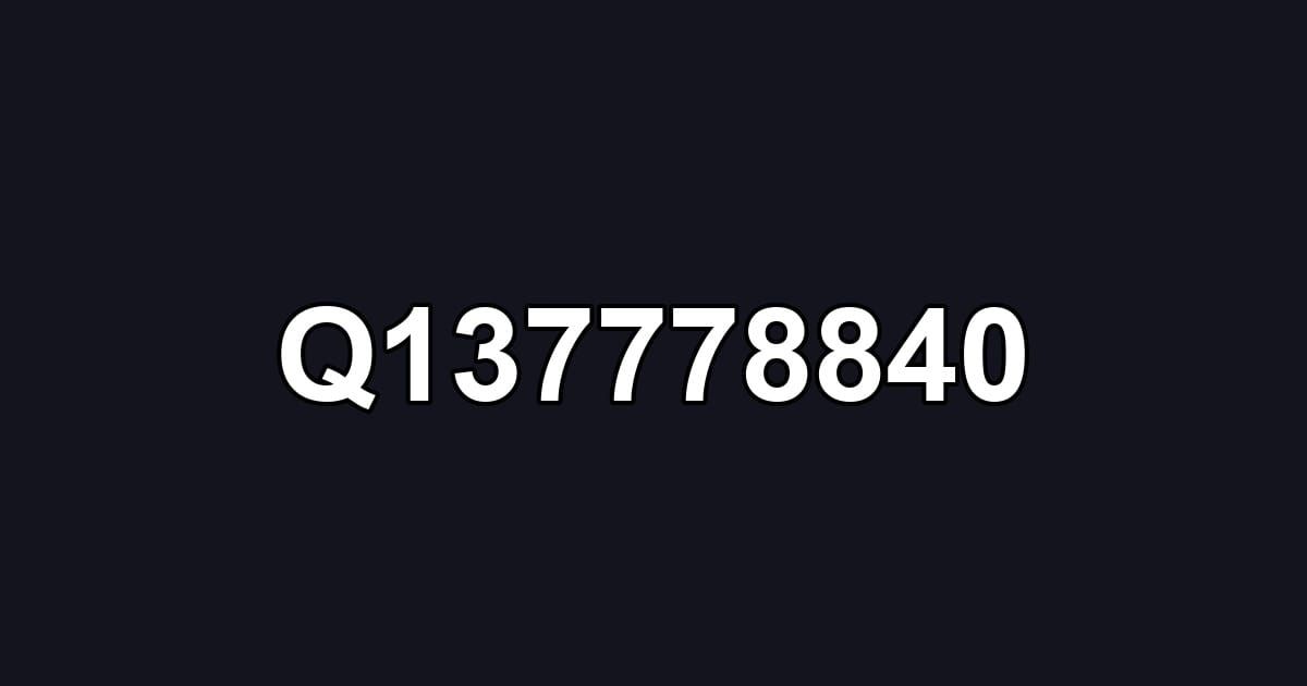 Q137778840