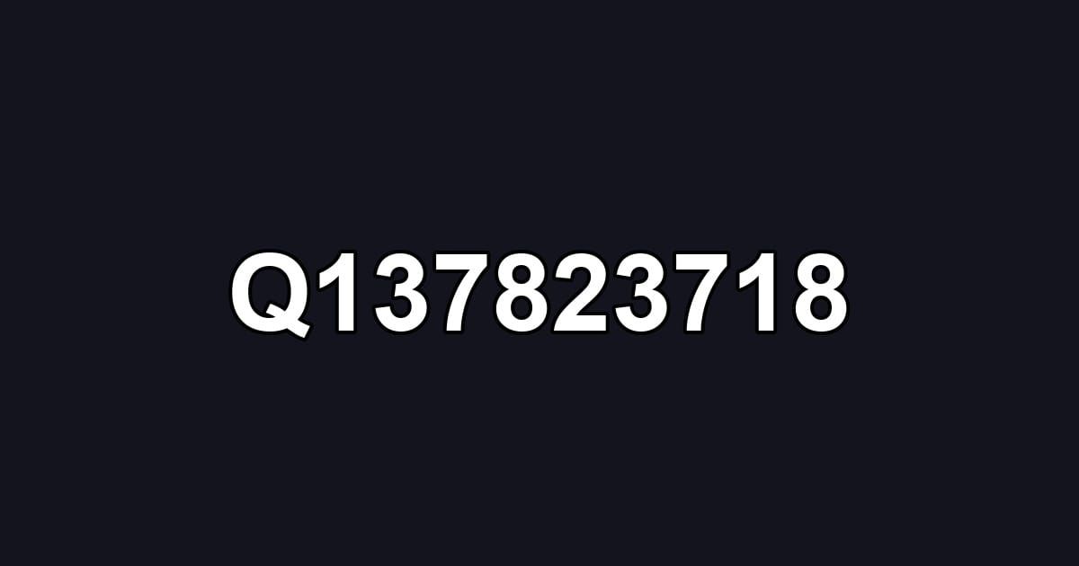 Q137823718