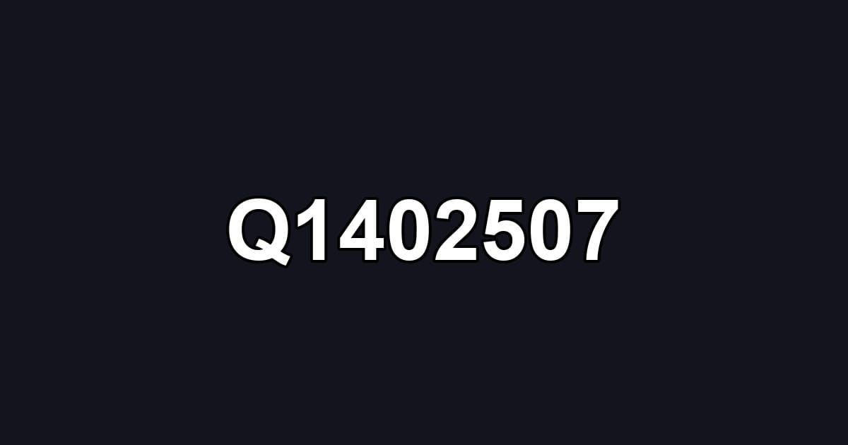 Q1402507