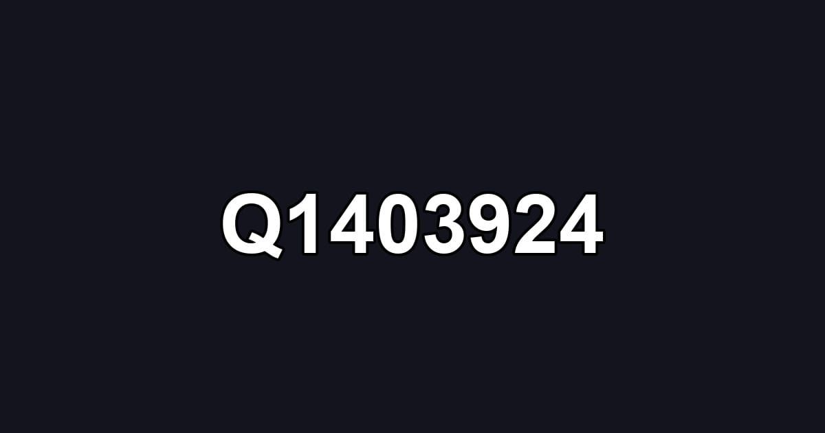 Q1403924