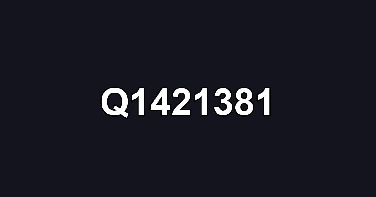 Q1421381