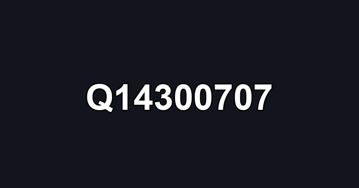 Q14300707