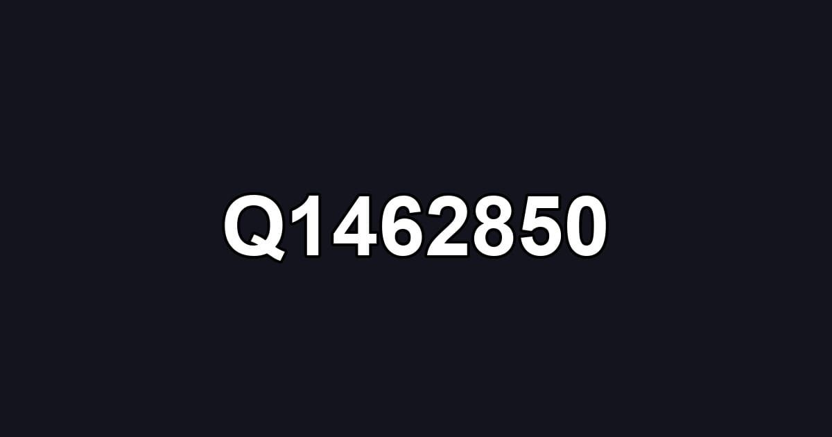 Q1462850