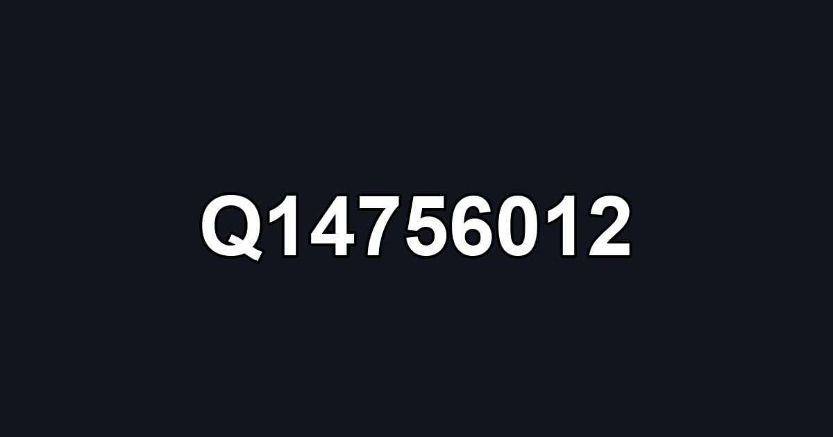 Q14756012