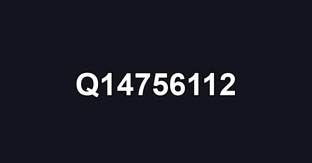 Q14756112
