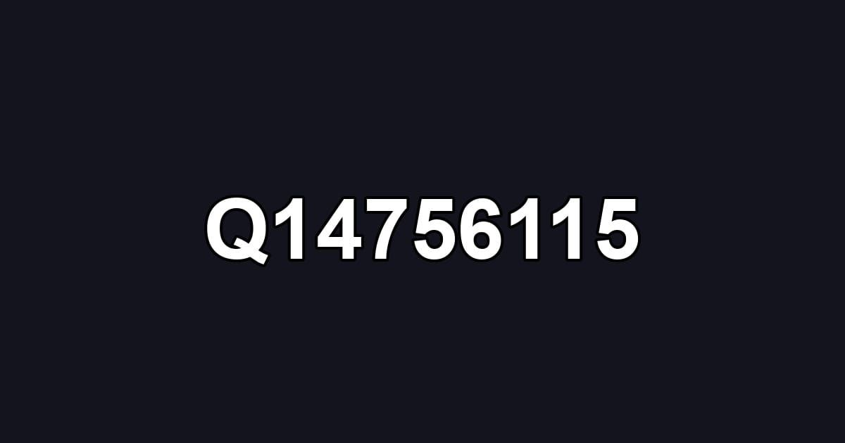 Q14756115