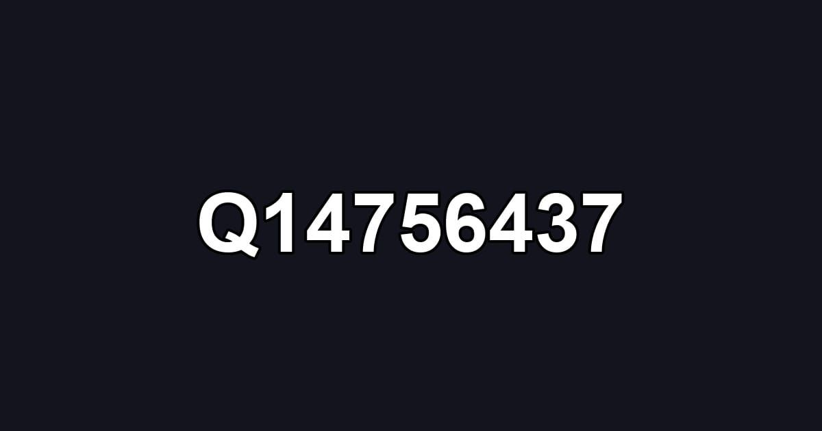 Q14756437