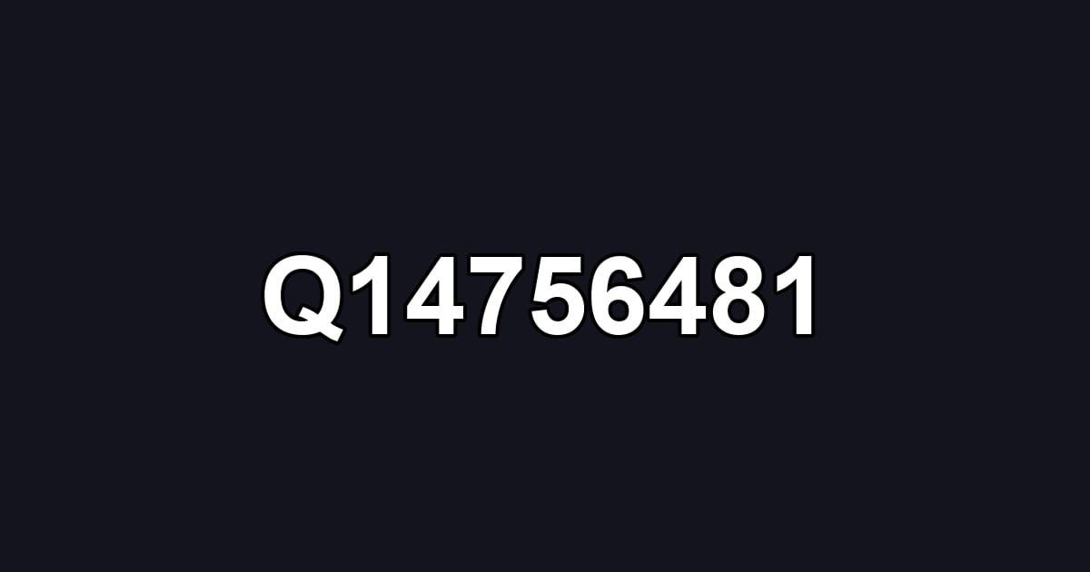 Q14756481