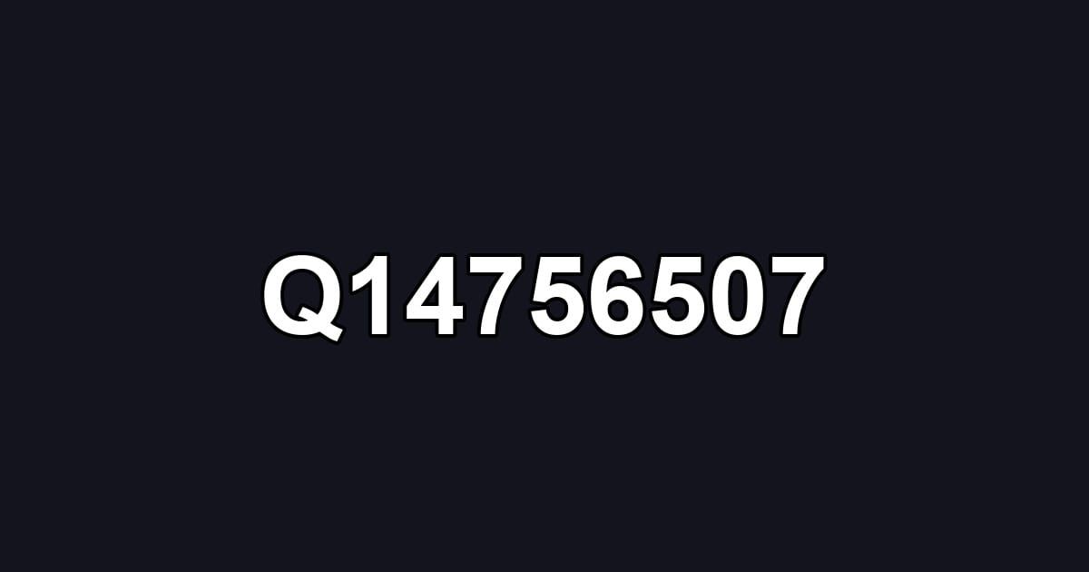 Q14756507