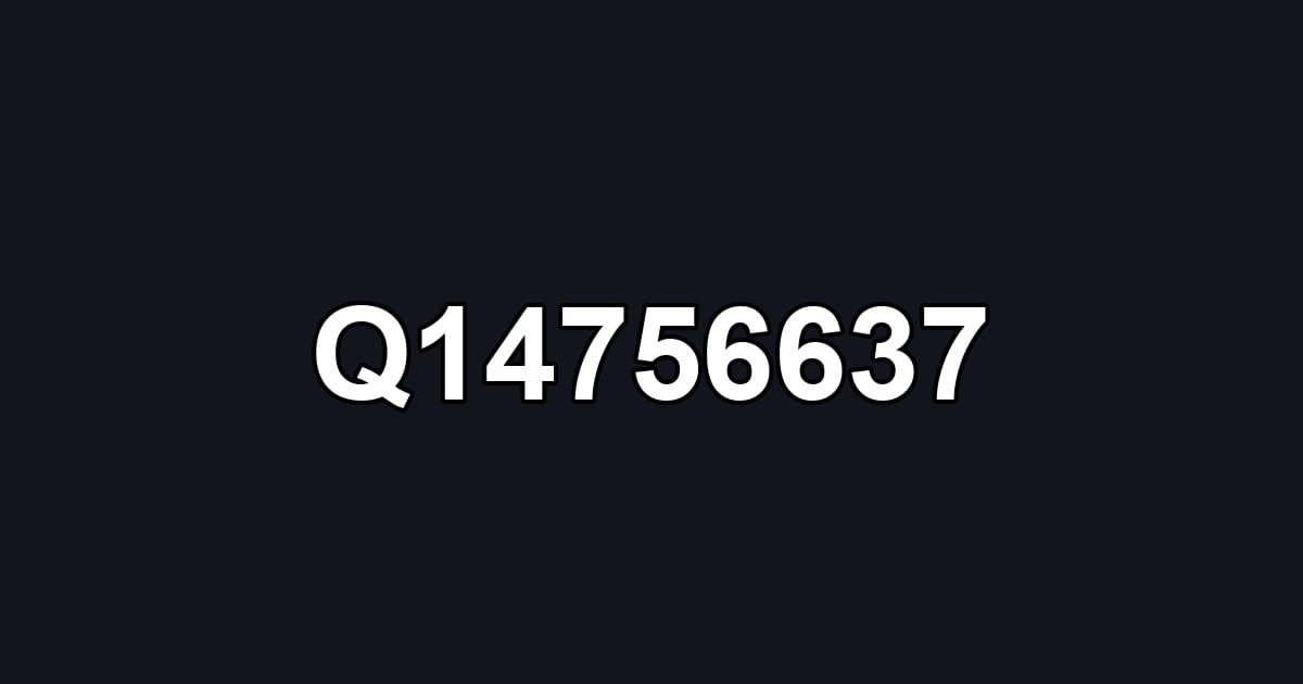 Q14756637