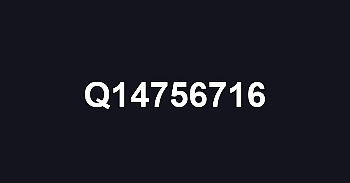 Q14756716
