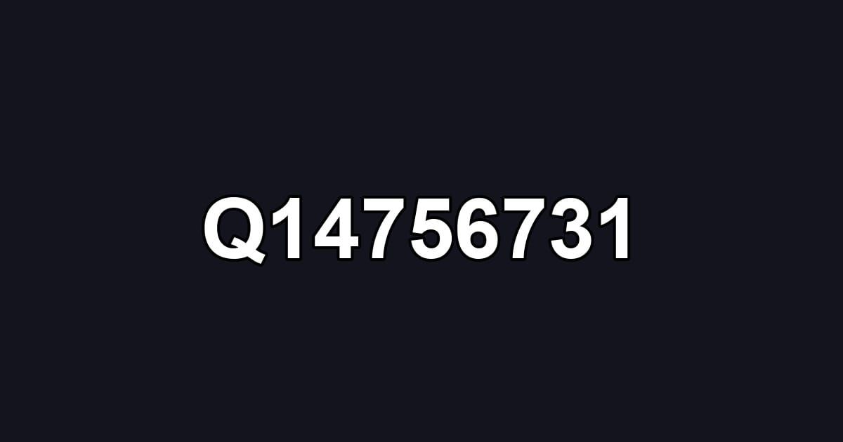 Q14756731