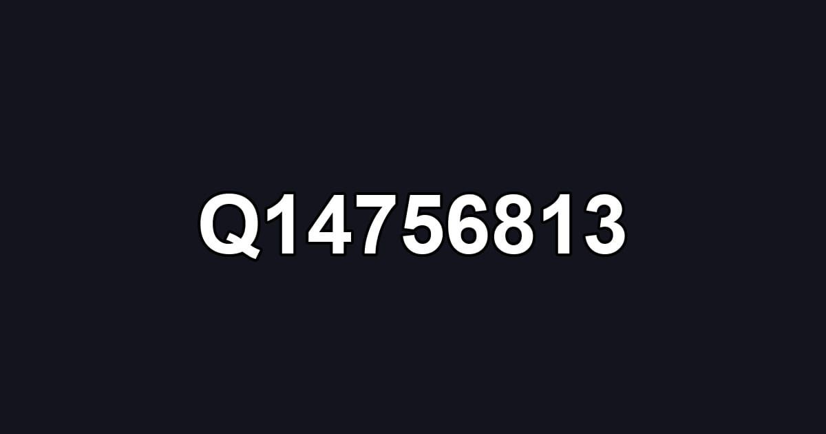Q14756813