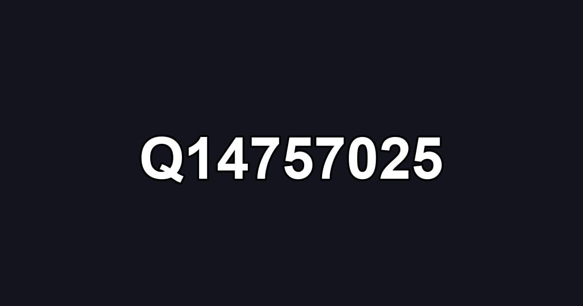 Q14757025
