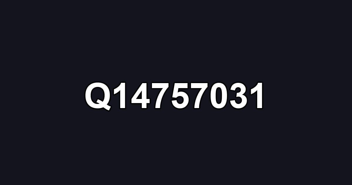 Q14757031