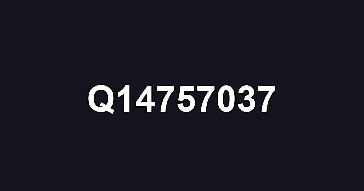 Q14757037