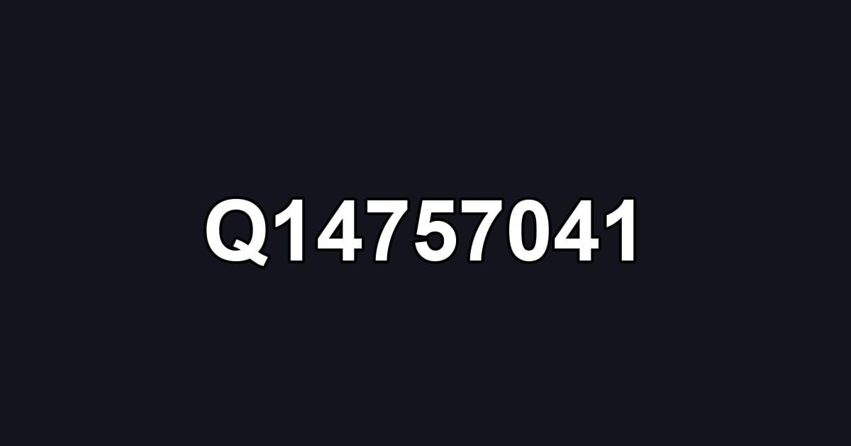 Q14757041