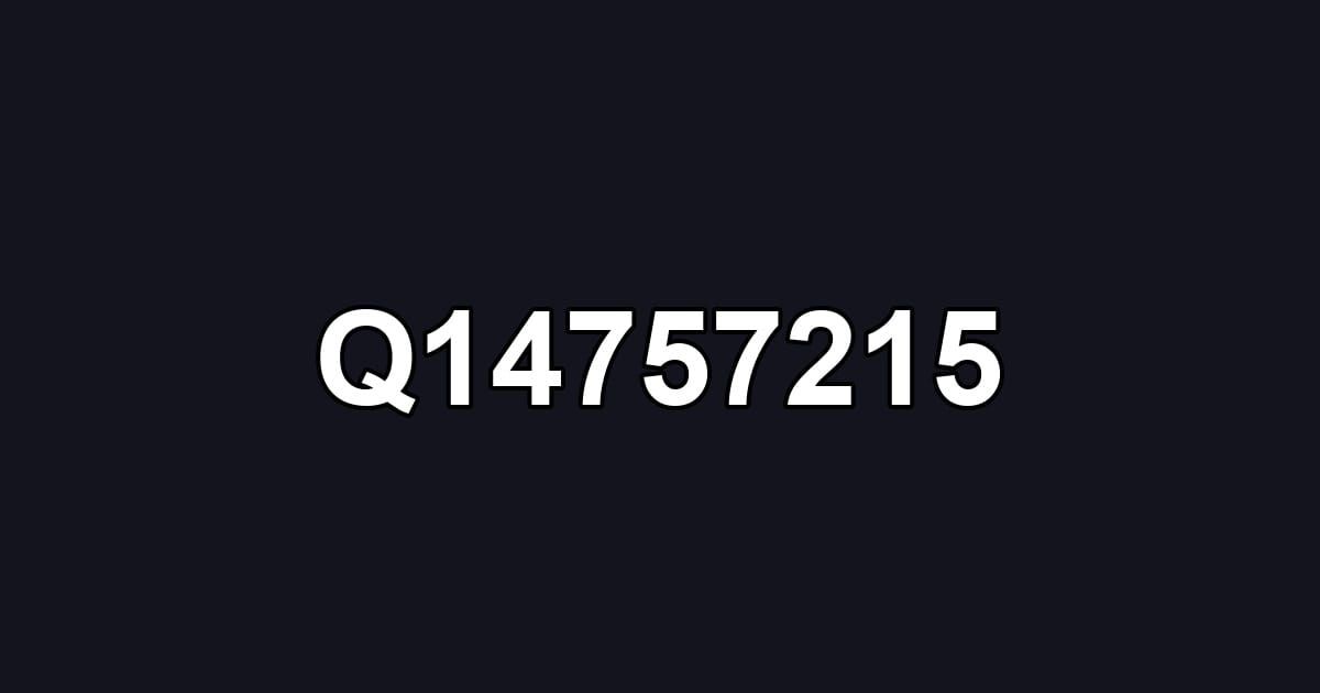 Q14757215
