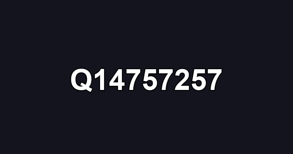 Q14757257