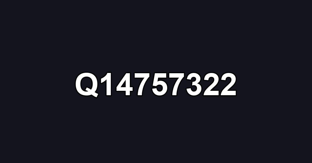 Q14757322
