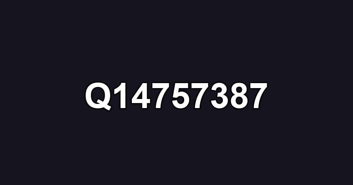 Q14757387