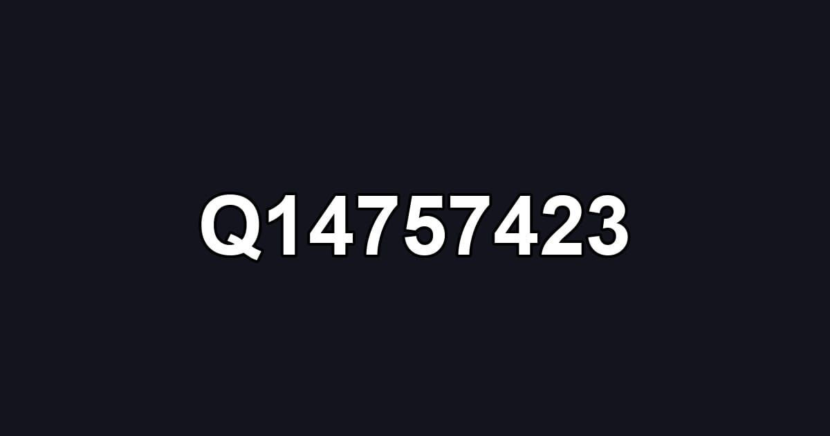 Q14757423