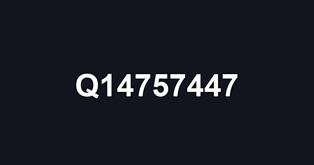 Q14757447