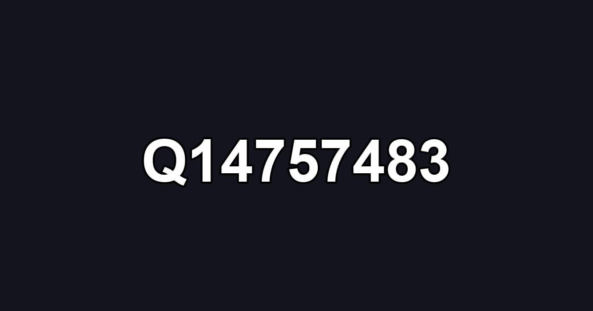 Q14757483