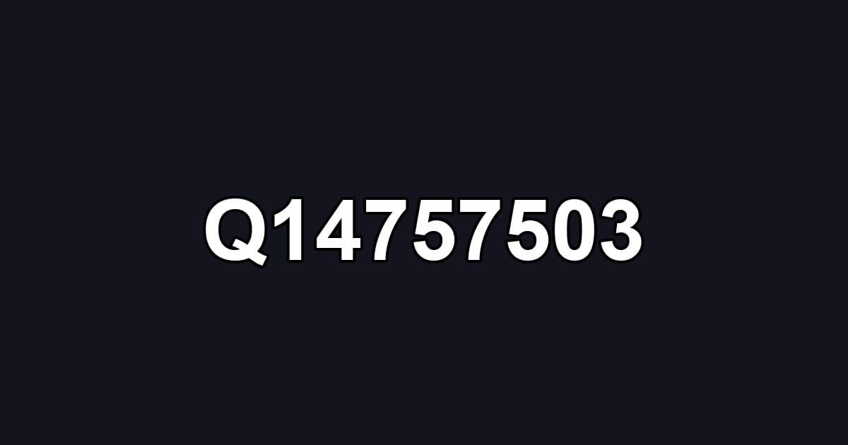 Q14757503