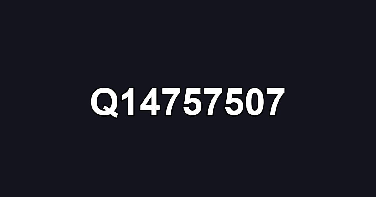 Q14757507