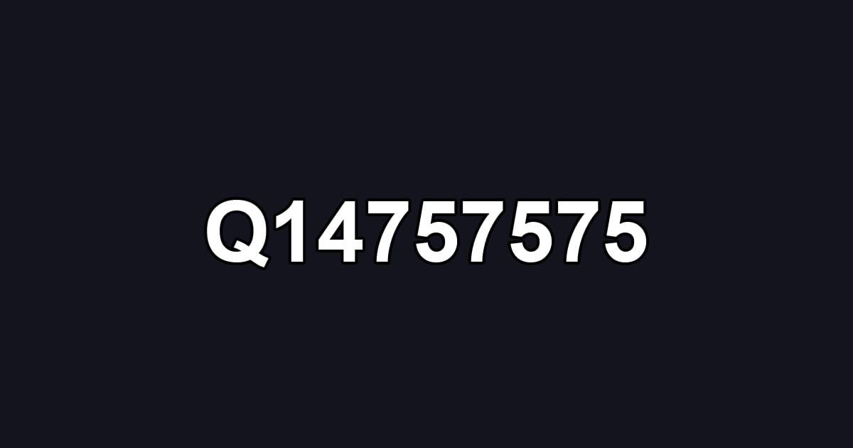 Q14757575