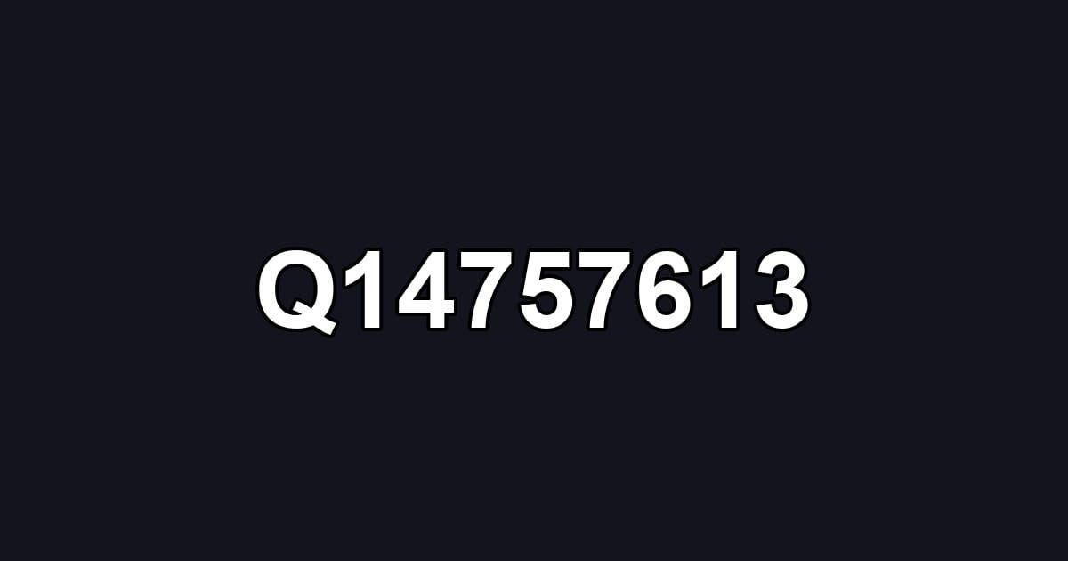Q14757613