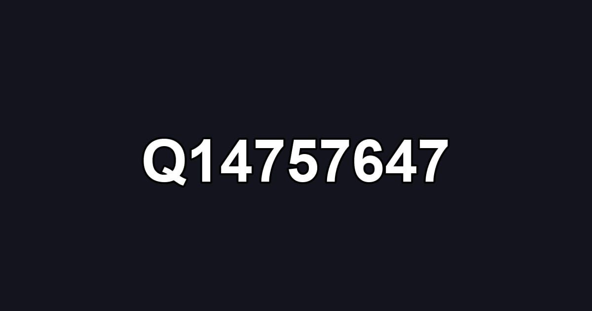 Q14757647