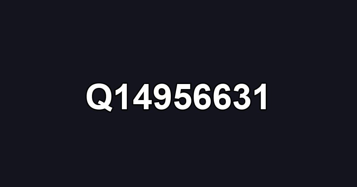 Q14956631