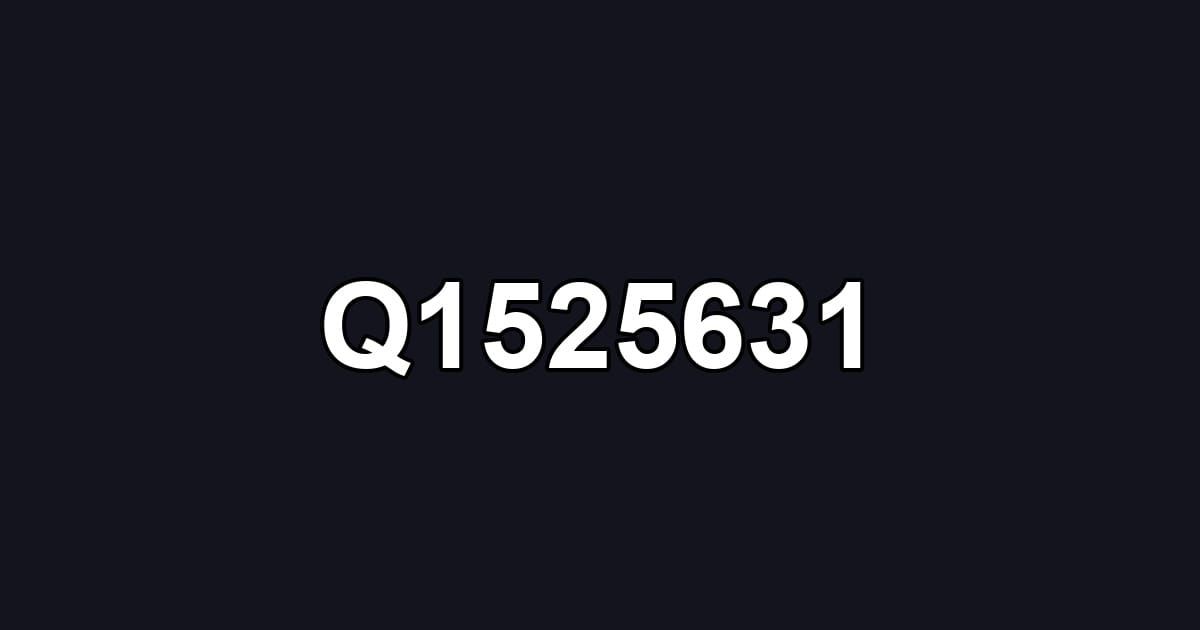 Q1525631