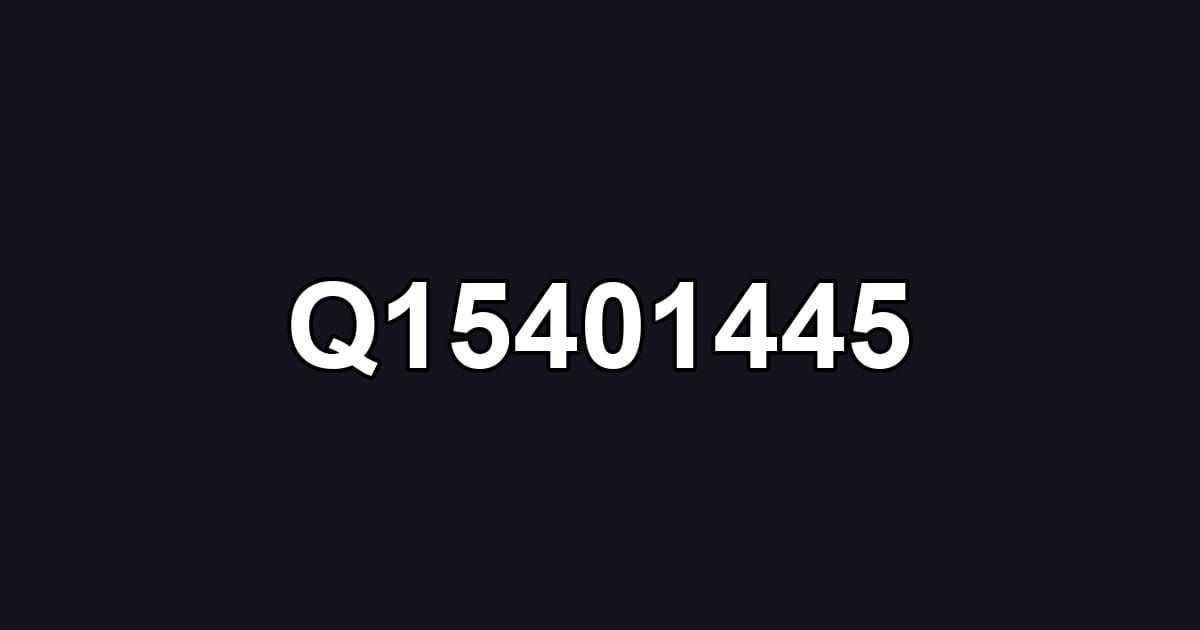Q15401445