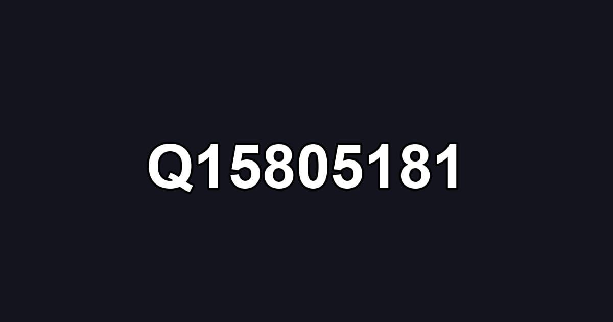 Q15805181