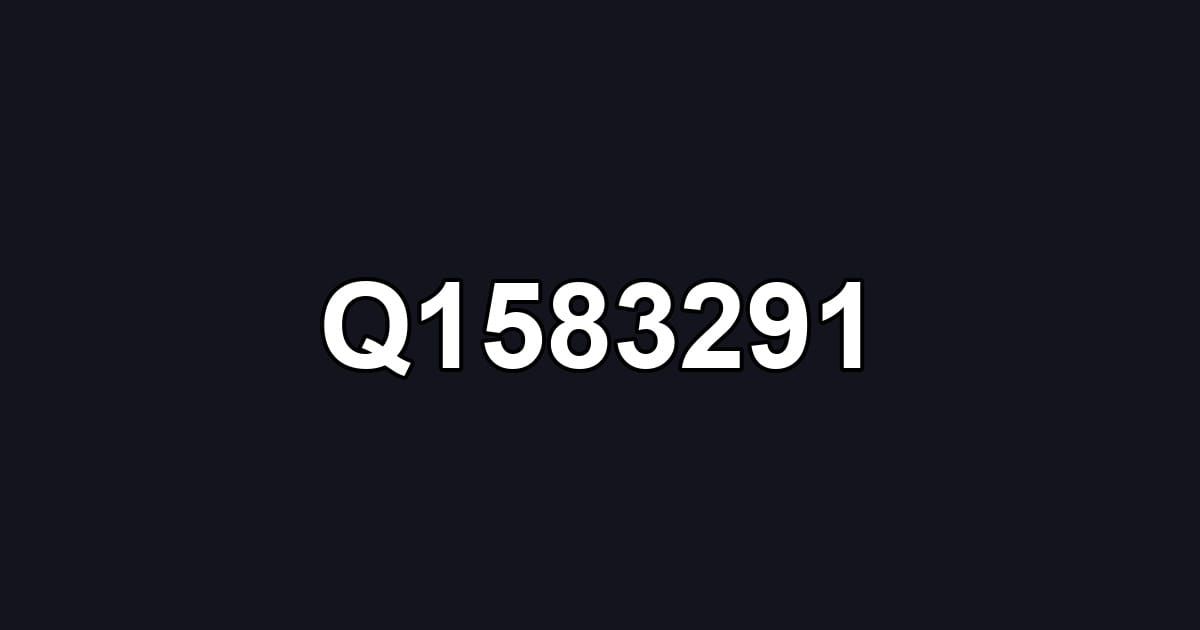 Q1583291