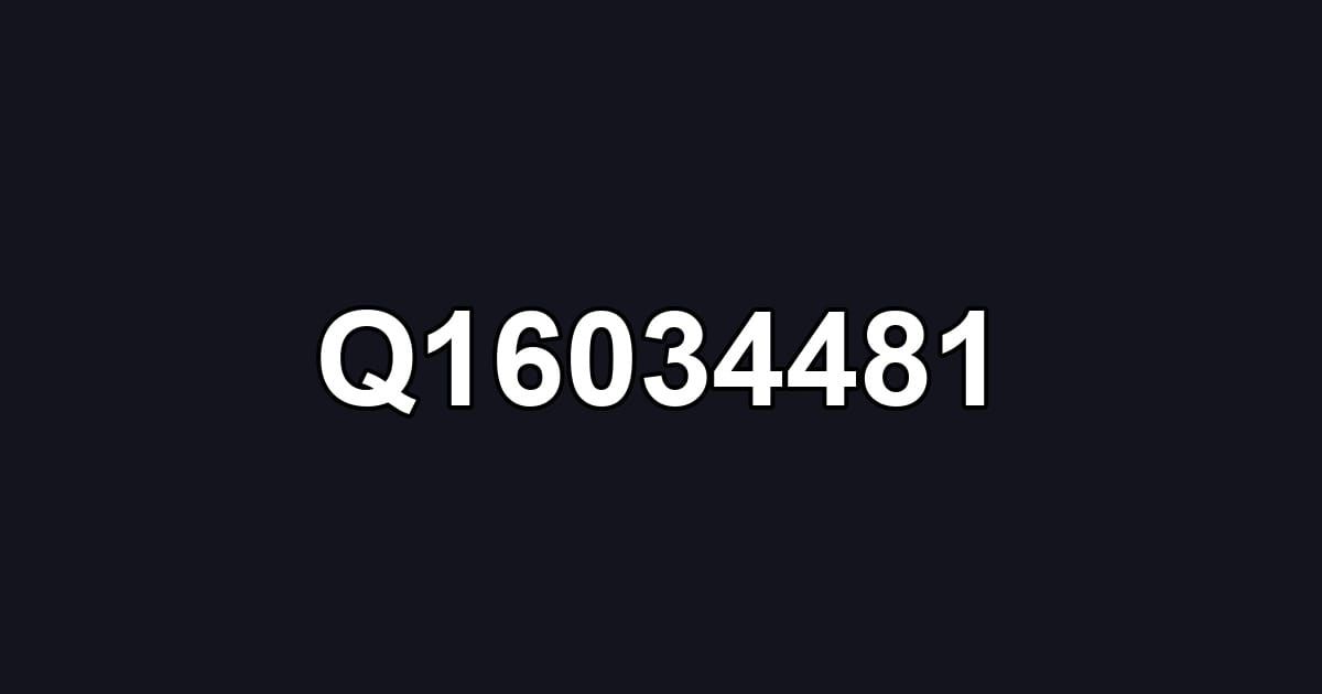 Q16034481