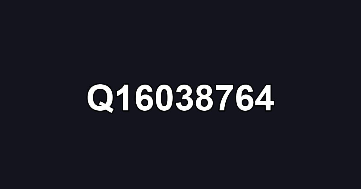 Q16038764