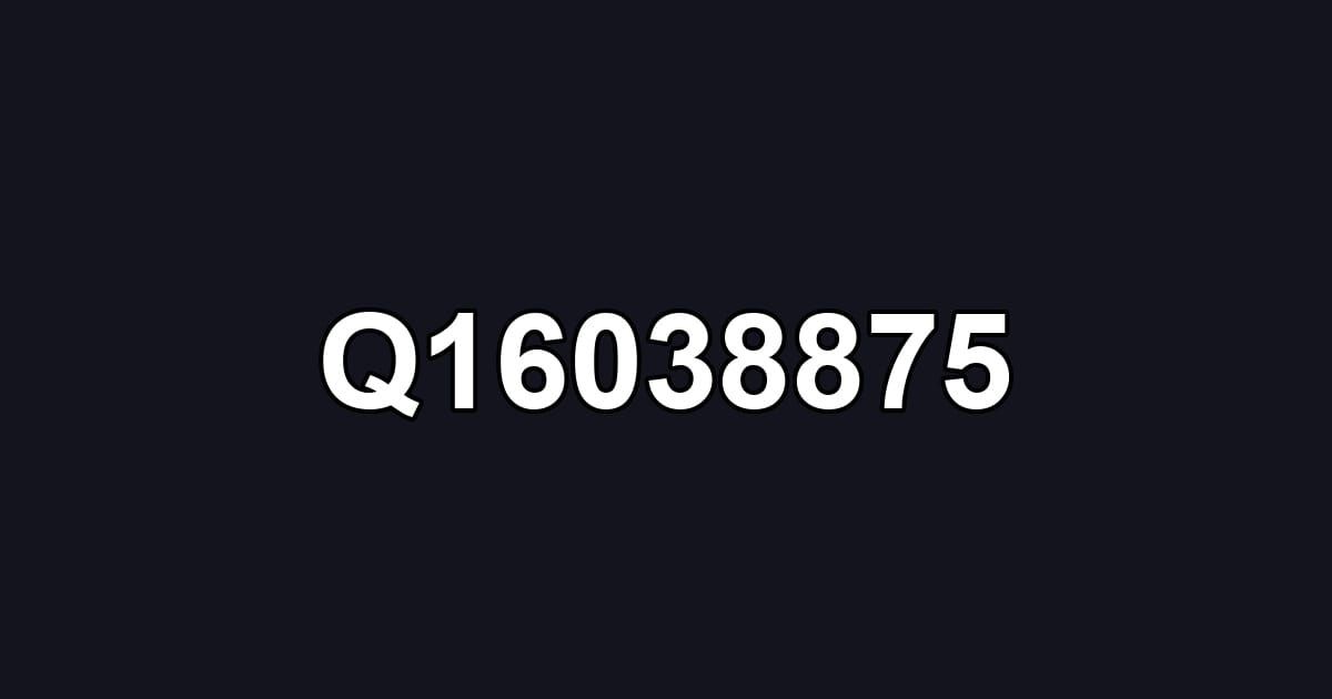 Q16038875