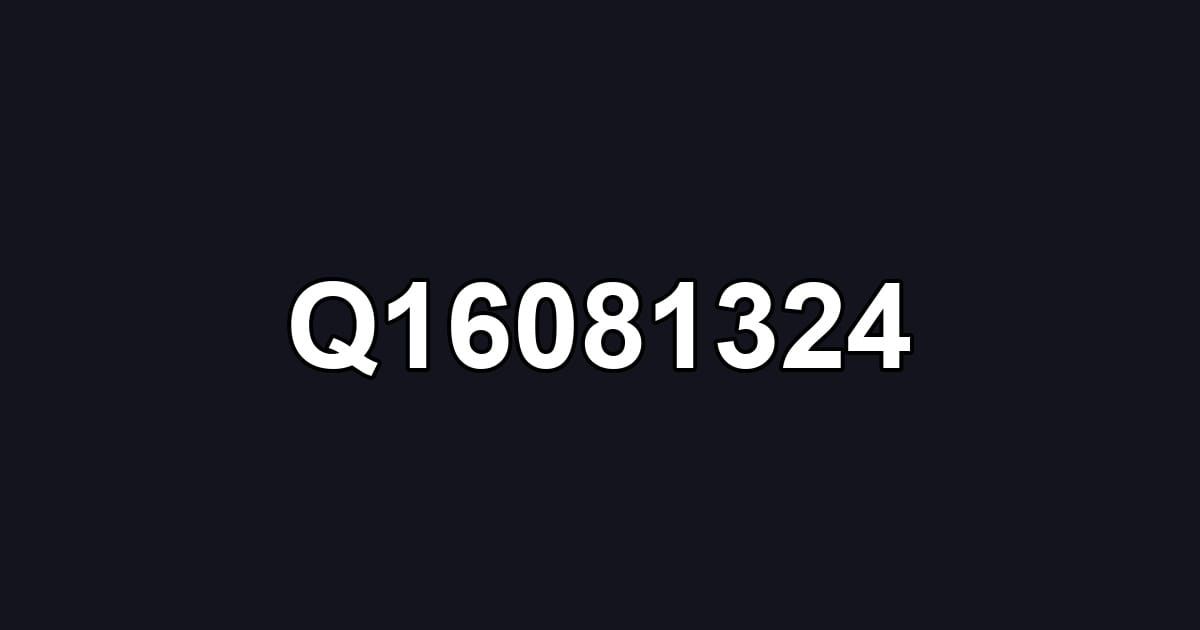 Q16081324