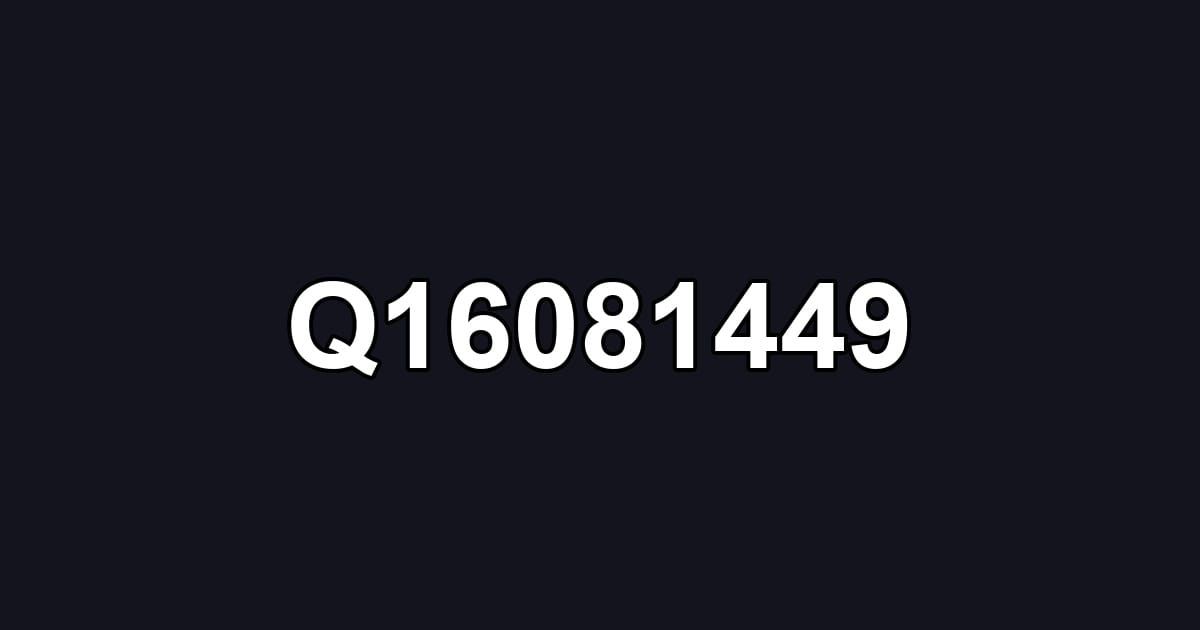 Q16081449