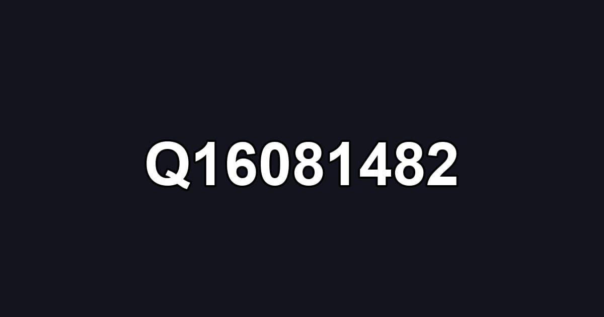 Q16081482