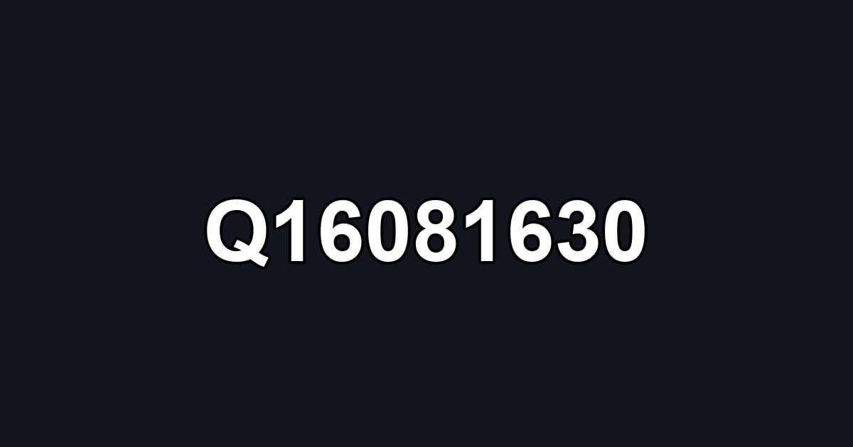 Q16081630