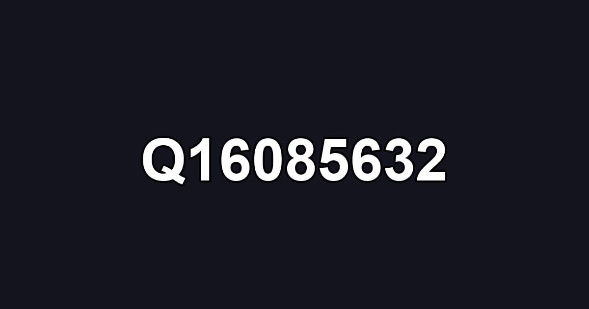 Q16085632