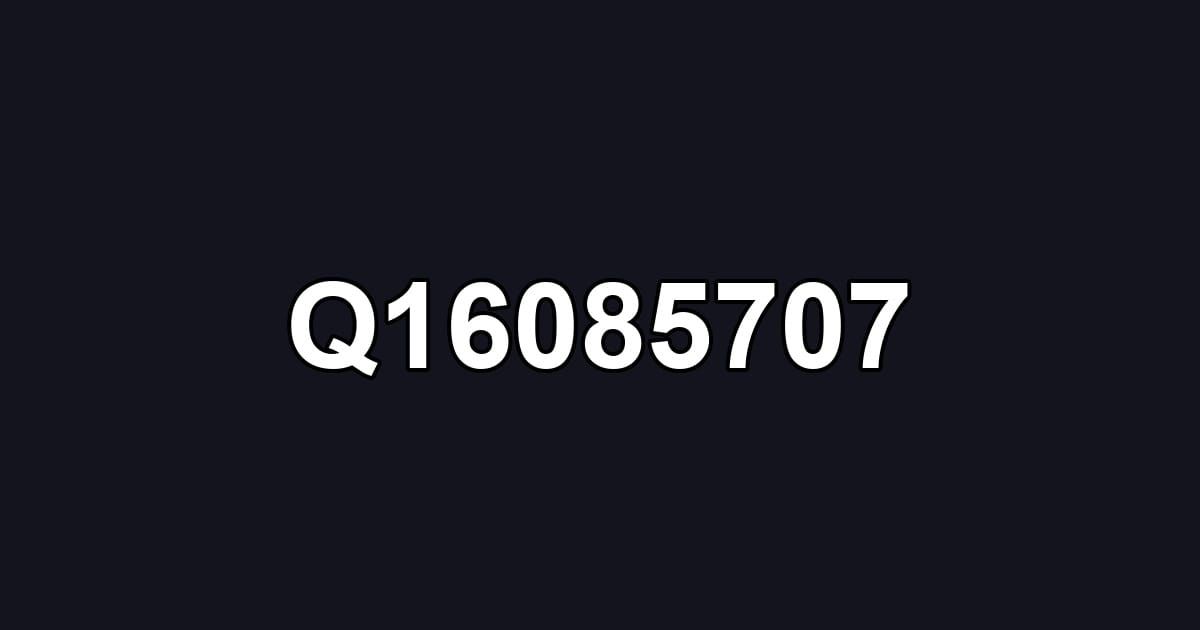 Q16085707