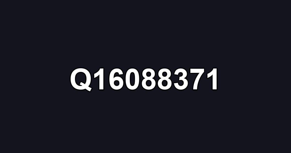 Q16088371
