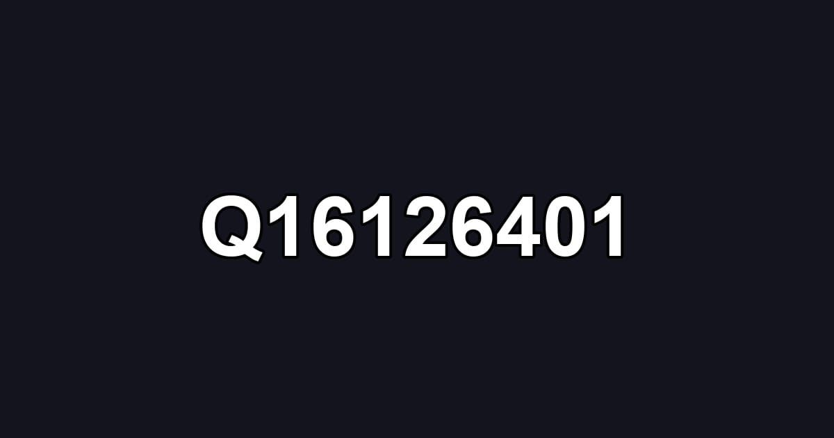 Q16126401