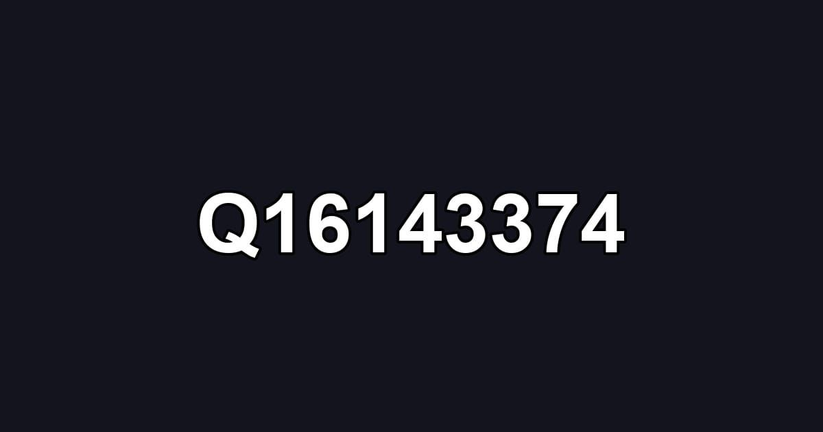 Q16143374